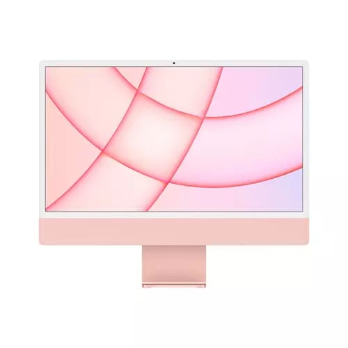 Computadora Todo en Uno Apple iMac MGPM3E/A - Apple M1 - 8GB - 256GB SSD - 61cm (24") 4.5K - De Escritorio - Rosa - Chip Apple M1 - 4480 x 2520 - macOS Big Sur - IEEE 802.11 a/b/g/n/ac/ax - 143W