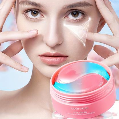 60 mascarillas para ojos, hidratantes, reafirmantes y rejuvenecedoras para el cuidado de la piel debajo de los ojos.