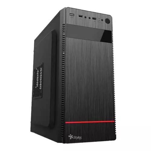 GABINETE STYLOS MODELO 1 CUBO/ATX/MICRO ATX/MINI ITX/USB 3.0 CON FUENTE DE 500W
