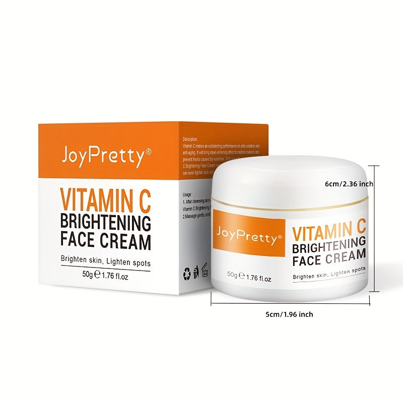 Crema facial con vitamina C, elimina manchas oscuras, blanquea, cuidado facial, hidratante, antiedad, reafirmante, cuidado de la piel, belleza y salud, 1.69 oz