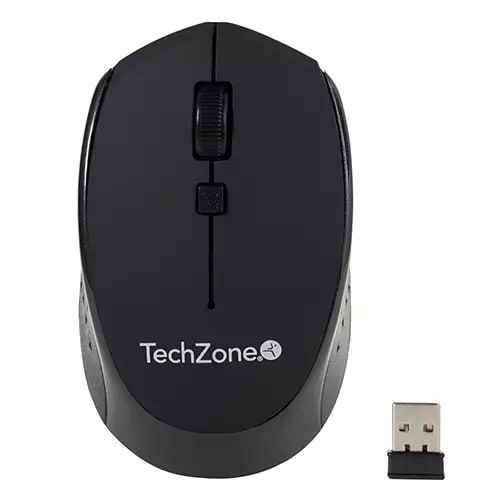 RATÓN OPTICO INALAMBRICO NEGRO TZ19MOU01-INA DPI 800 - 1200 - 1600